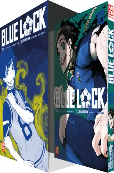 Cover: Blue Lock – Band 10 mit Sammelschuber