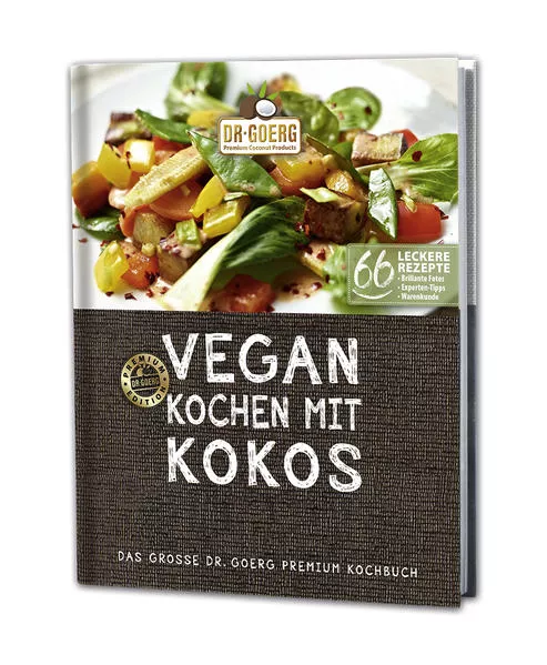 Cover: Vegan kochen mit Kokos