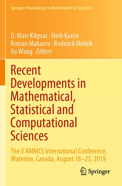 Cover: Recent Developments in Mathematical, Statistical and Computational Sciences