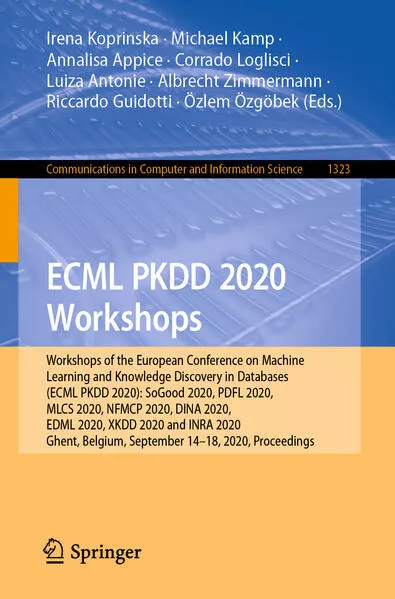 ECML PKDD 2020 Workshops</a>