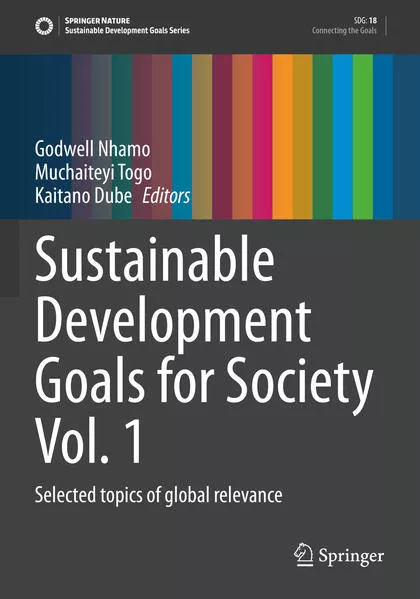 Cover: Sustainable Development Goals for Society Vol. 1