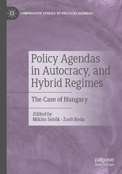 Cover: Policy Agendas in Autocracy, and Hybrid Regimes
