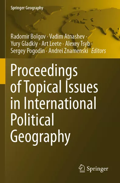 Cover: Proceedings of Topical Issues in International Political Geography