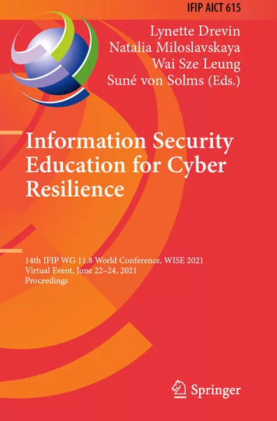 Cover: Information Security Education for Cyber Resilience