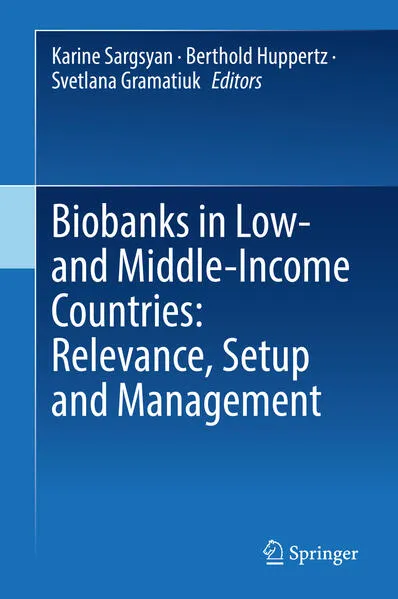 Cover: Biobanks in Low- and Middle-Income Countries: Relevance, Setup and Management