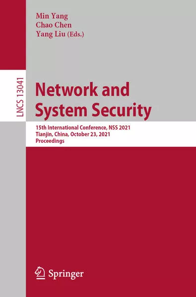 Cover: Network and System Security