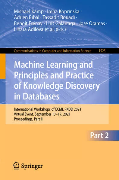 Cover: Machine Learning and Principles and Practice of Knowledge Discovery in Databases