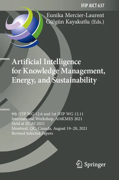 Cover: Artificial Intelligence for Knowledge Management, Energy, and Sustainability