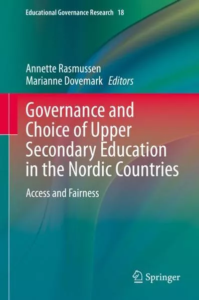 Cover: Governance and Choice of Upper Secondary Education in the Nordic Countries