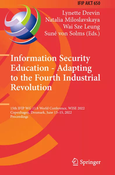 Cover: Information Security Education - Adapting to the Fourth Industrial Revolution