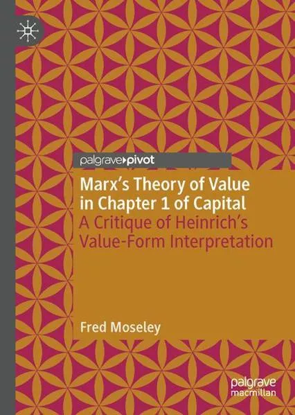 Cover: Marx’s Theory of Value in Chapter 1 of Capital