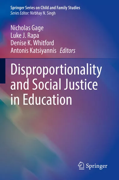 Cover: Disproportionality and Social Justice in Education