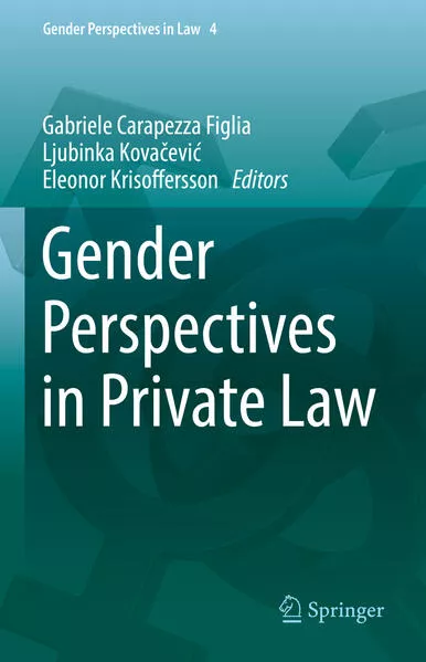 Cover: Gender Perspectives in Private Law