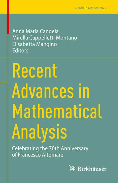 Cover: Recent Advances in Mathematical Analysis