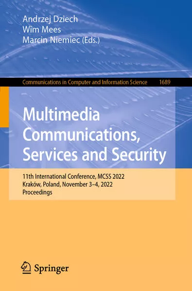 Cover: Multimedia Communications, Services and Security