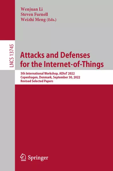 Cover: Attacks and Defenses for the Internet-of-Things