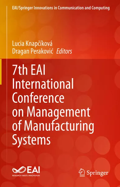 Cover: 7th EAI International Conference on Management of Manufacturing Systems