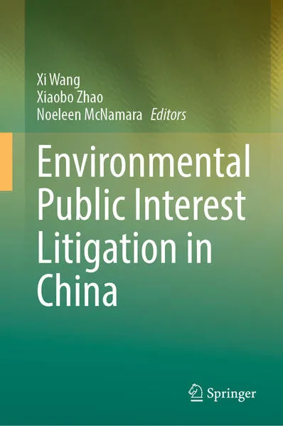 Cover: Environmental Public Interest Litigation in China