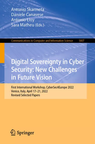 Cover: Digital Sovereignty in Cyber Security: New Challenges in Future Vision