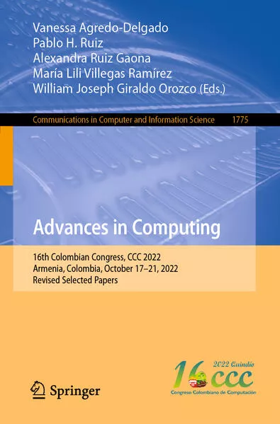 Cover: Advances in Computing