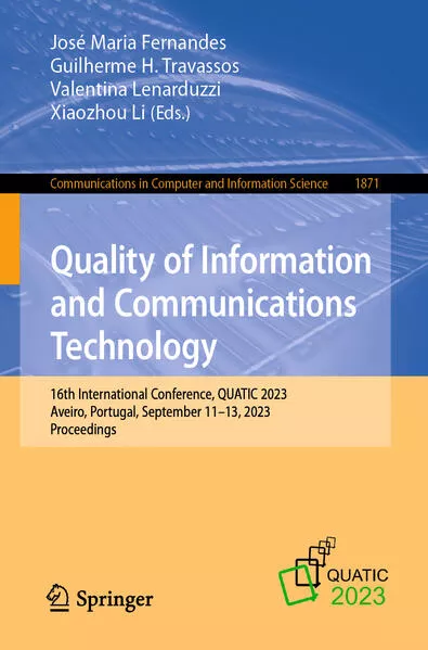 Cover: Quality of Information and Communications Technology