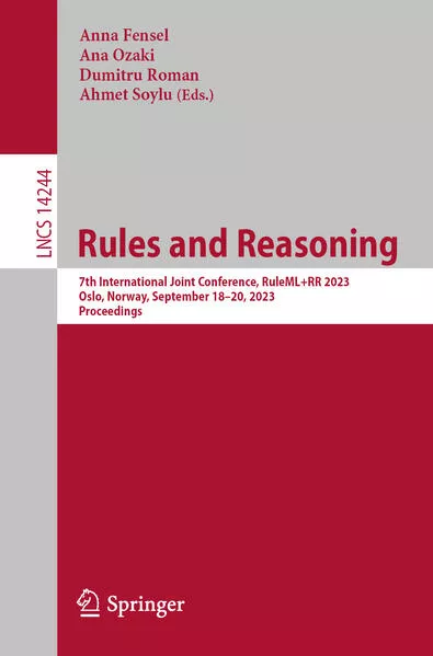 Cover: Rules and Reasoning