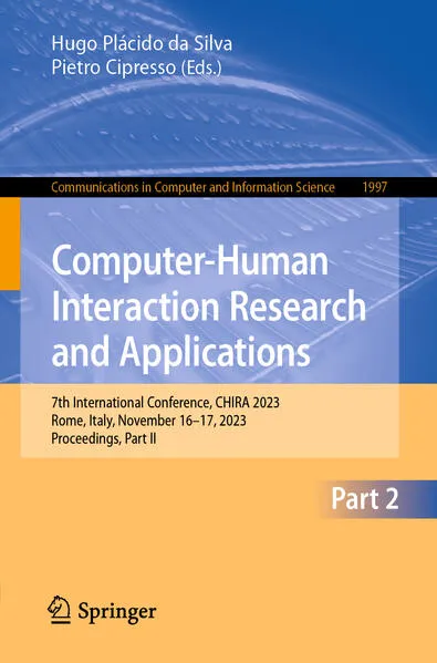 Cover: Computer-Human Interaction Research and Applications