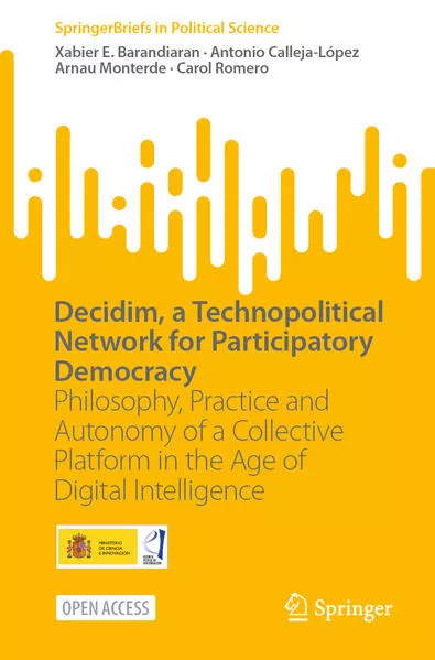 Cover: Decidim, a Technopolitical Network for Participatory Democracy
