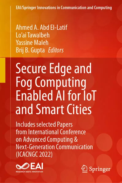 Cover: Secure Edge and Fog Computing Enabled AI for IoT and Smart Cities