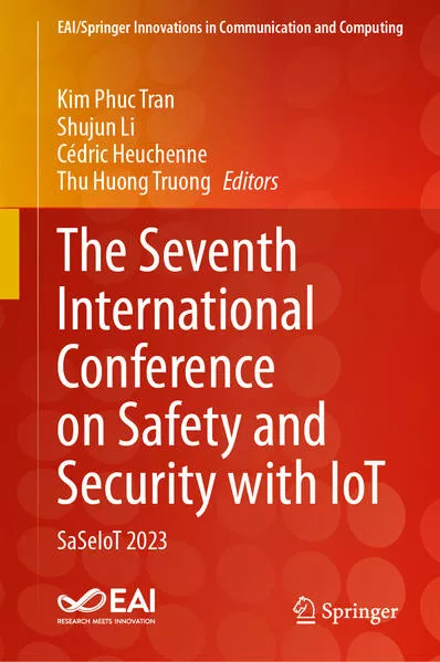 Cover: The Seventh International Conference on Safety and Security with IoT