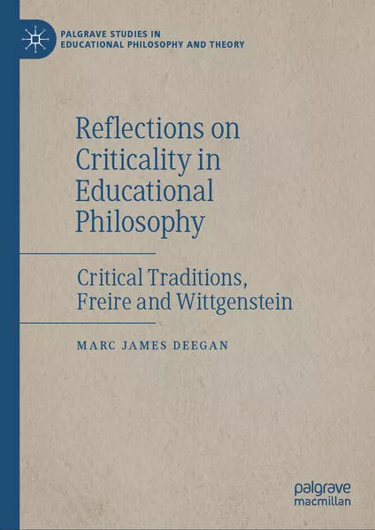 Cover: Reflections on Criticality in Educational Philosophy