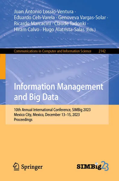 Cover: Information Management and Big Data