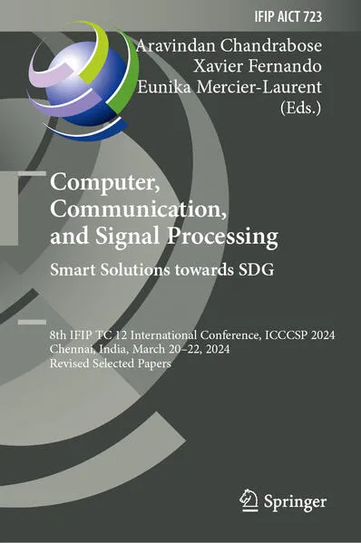 Cover: Computer, Communication, and Signal Processing. Smart Solutions Towards SDG