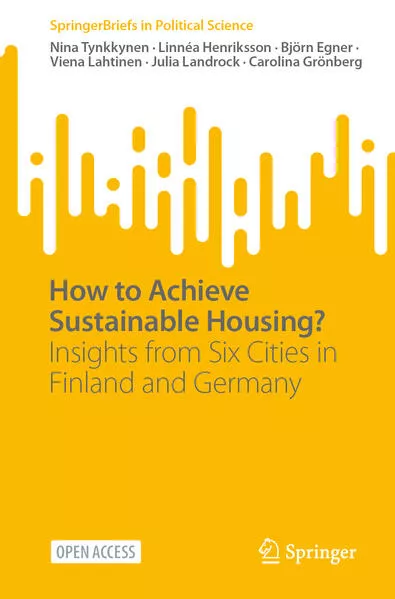 Cover: How to Achieve Sustainable Housing?