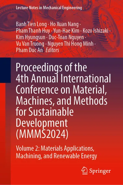 Cover: Proceedings of the 4th Annual International Conference on Material, Machines, and Methods for Sustainable Development (MMMS2024)