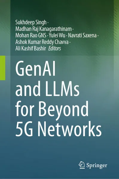 Cover: GenAI and LLMs for Beyond 5G Networks
