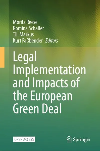 Cover: Legal Implementation and Impacts of the European Green Deal