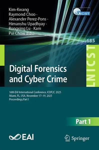 Cover: Digital Forensics and Cyber Crime
