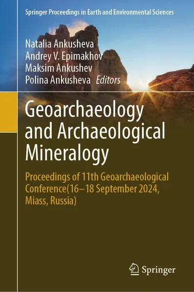 Cover: Geoarchaeology and Archaeological Mineralogy