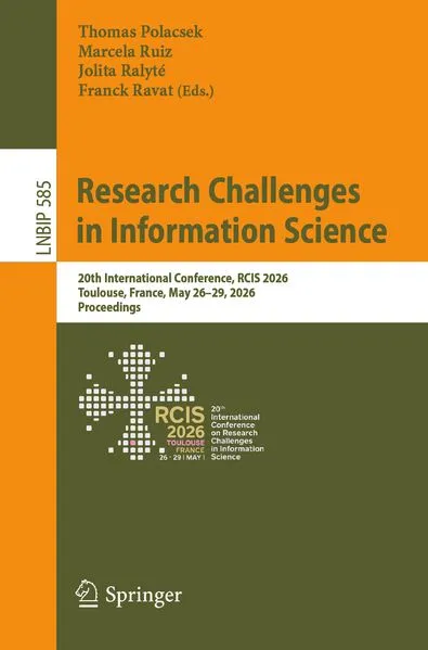 Cover: Research Challenges in Information Science