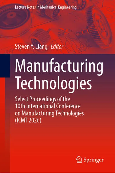 Cover: Manufacturing Technologies