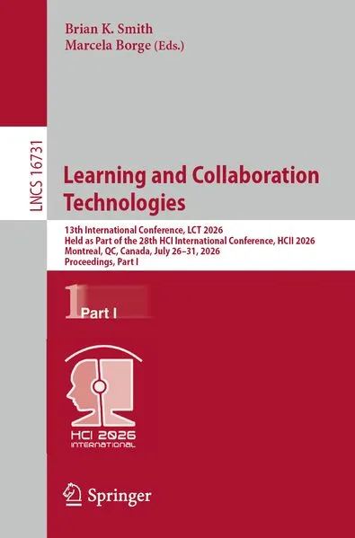 Cover: Learning and Collaboration Technologies