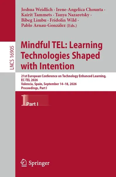 Cover: Mindful TEL: Learning Technologies Shaped with Intention