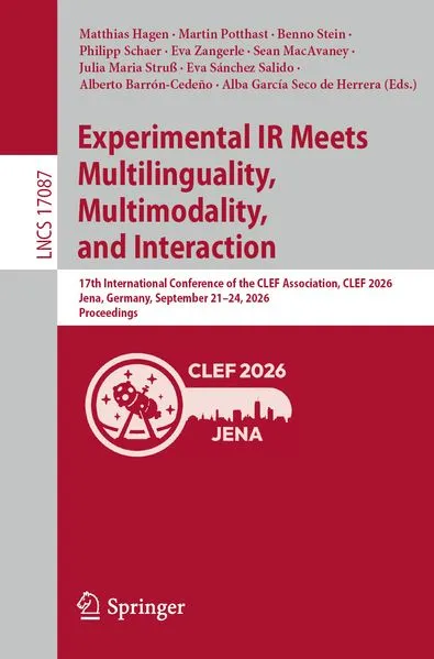 Cover: Experimental IR Meets Multilinguality, Multimodality, and Interaction