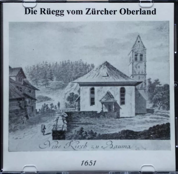 Cover: Die Rüegg vom Zürcher Oberland