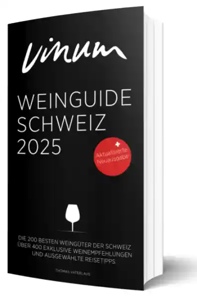Cover: VINUM Weinguide Schweiz 2025