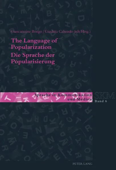 Cover: The Language of Popularization- Die Sprache der Popularisierung