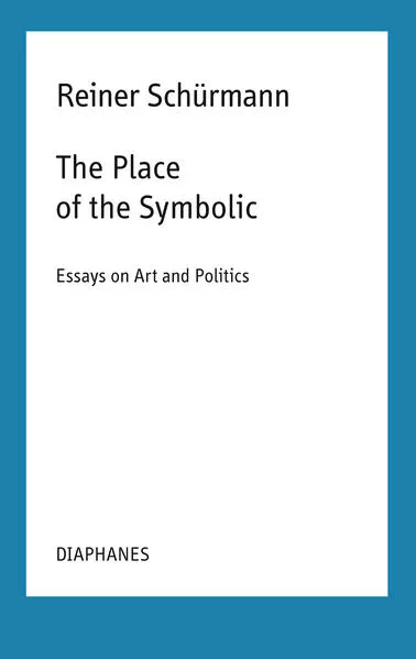 Cover: The Place of the Symbolic