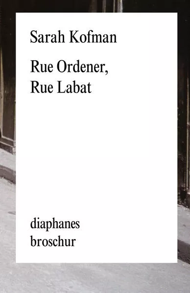 Cover: Rue Ordener, Rue Labat