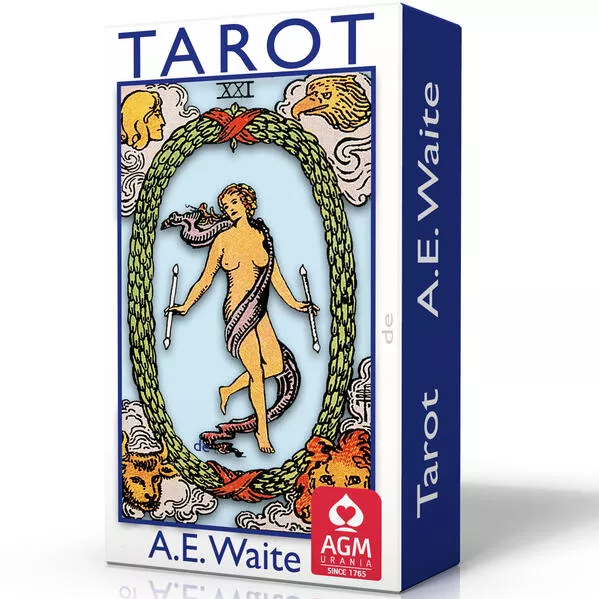 Cover: Tarot of A.E. Waite (Blue Edition, Pocket, Portuguese)